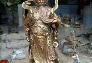 益阳精致的关公铜雕，礼品艺术之美