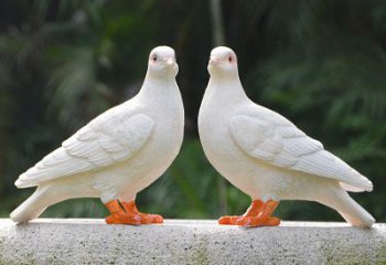益阳华丽和平鸽雕塑，缔造美好新世界