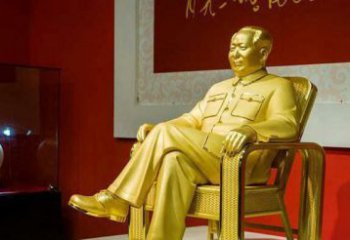 益阳雕刻毛主席偉人銅像，傳遞壹代領袖偉大革命精神