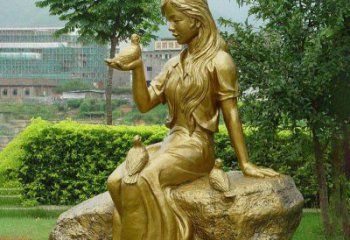 益阳激发无限灵感的精美鸽子雕塑