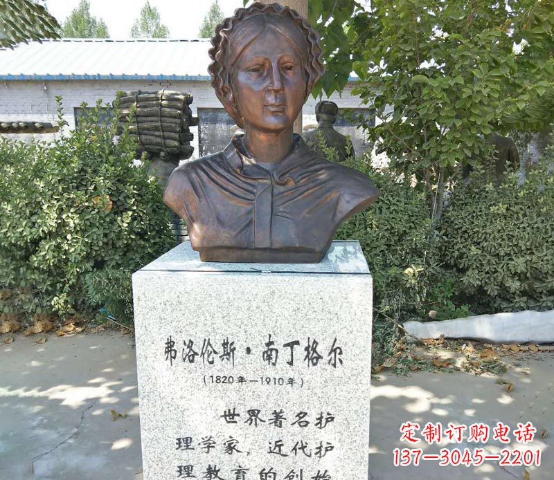 益阳贴近历史的精致南丁格尔铜雕