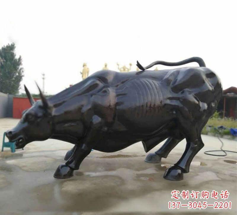 益阳定制牛铜雕塑,品质卓越!