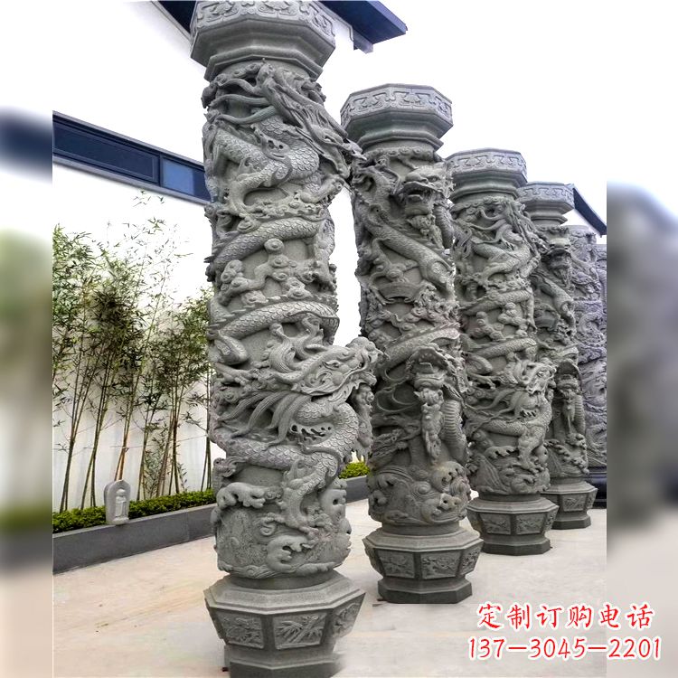 益阳盘龙柱