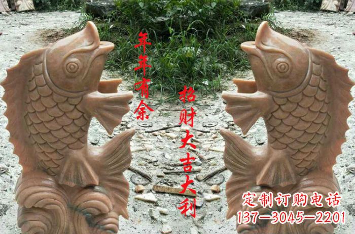 益阳中领雕塑:最精美的鲤鱼雕塑