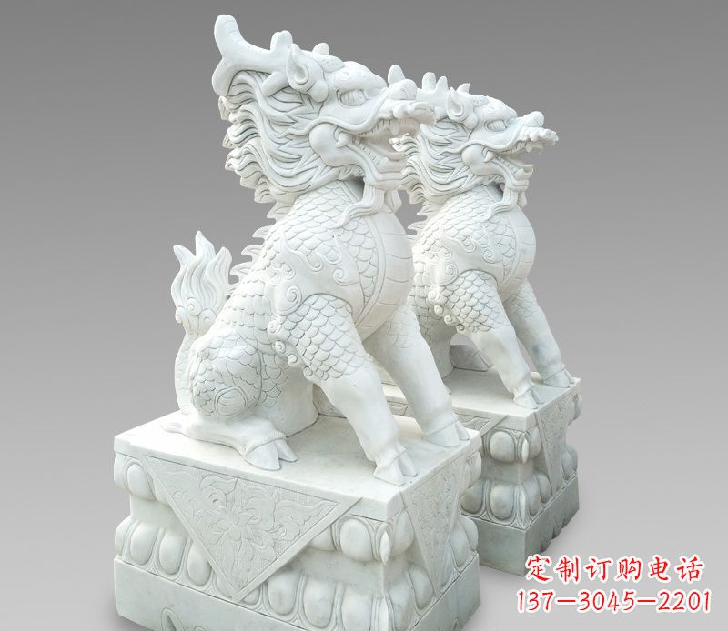 益阳释迦牟尼麒麟石雕,吸煞驱邪