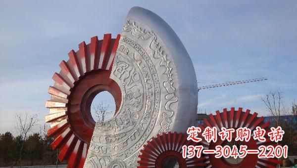 益阳中领雕塑:螺旋雕塑,优雅静谧的力量