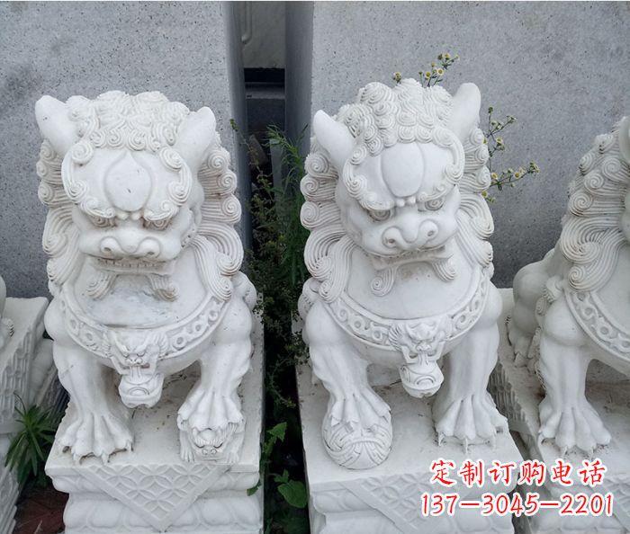 益阳中领雕塑大理石狮子雕塑