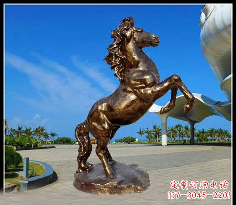 益阳专业领先的马雕塑定制服务