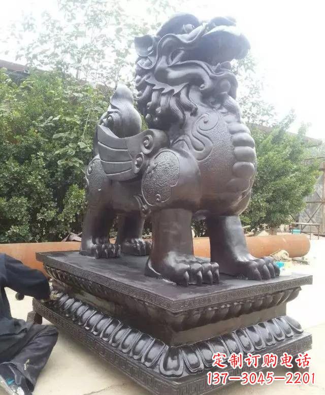 益阳打造传统艺术象征——精美貔貅雕塑