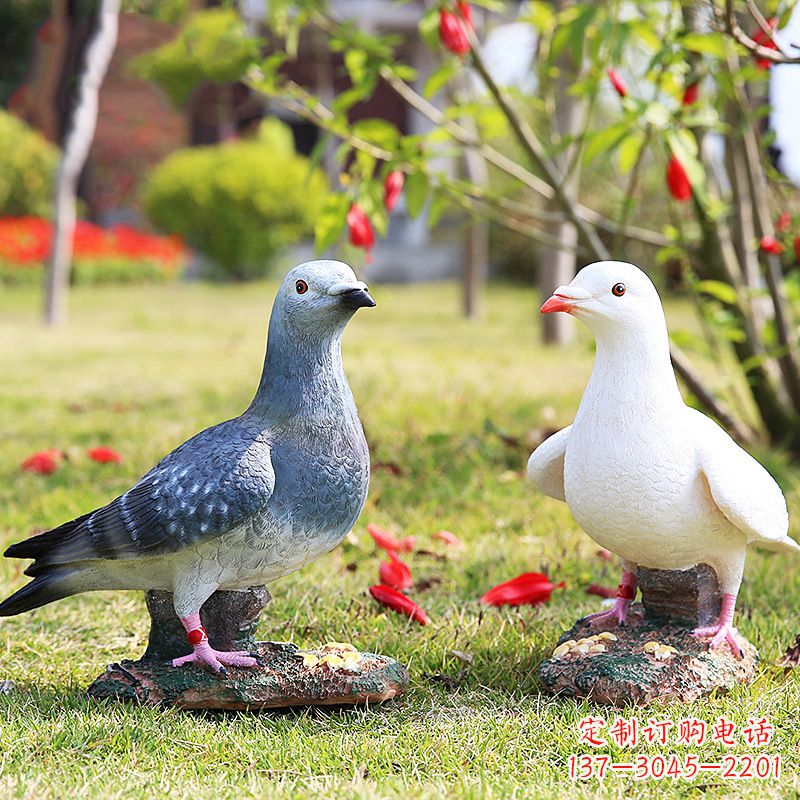 益阳秦皇岛和平鸽雕塑:表达和平与友谊的象征