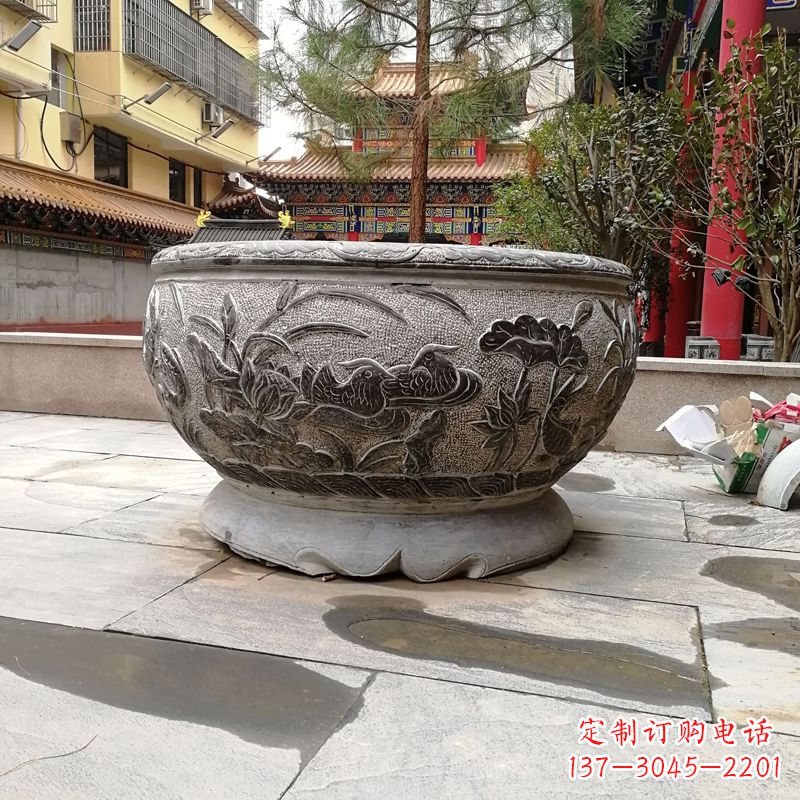 益阳青石仿古鱼缸