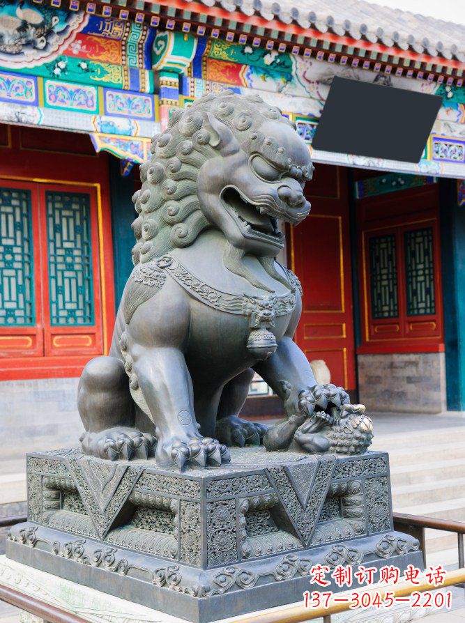 益阳青铜狮子雕塑,精美北京狮雕塑
