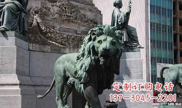 益阳传承传统工艺,狮子雕塑精品上市