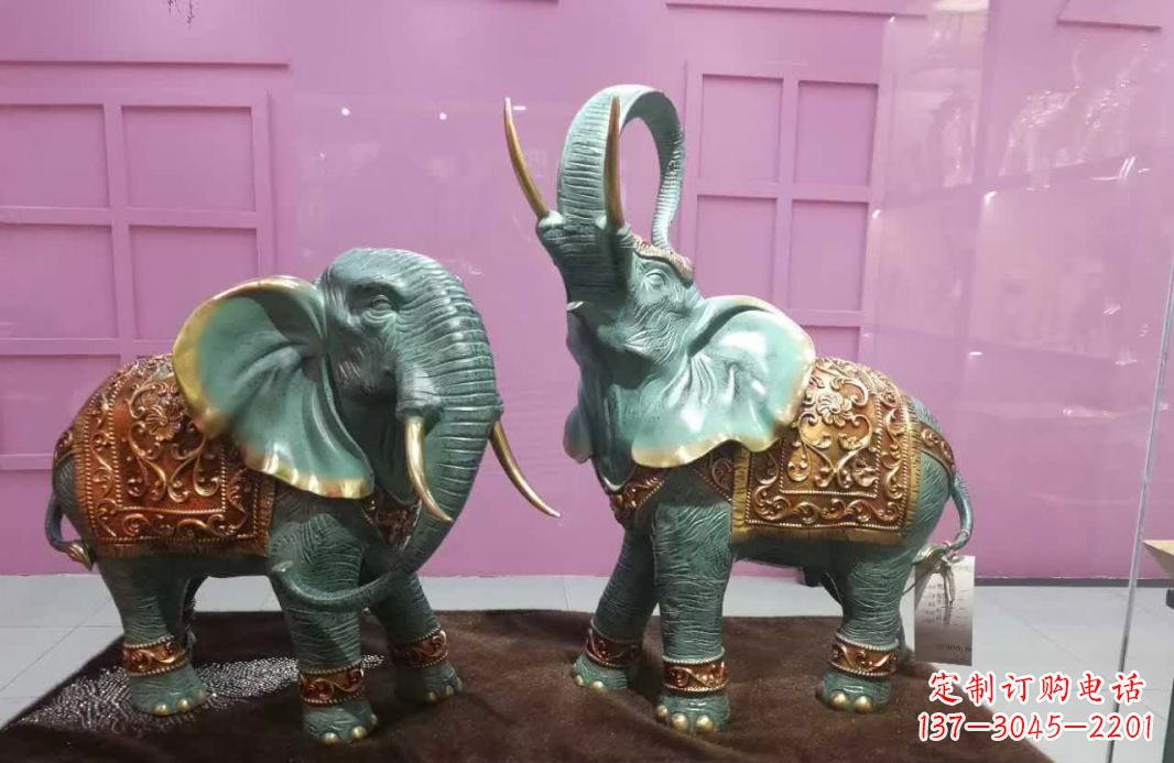 益阳打造自己专属的青铜小象雕塑