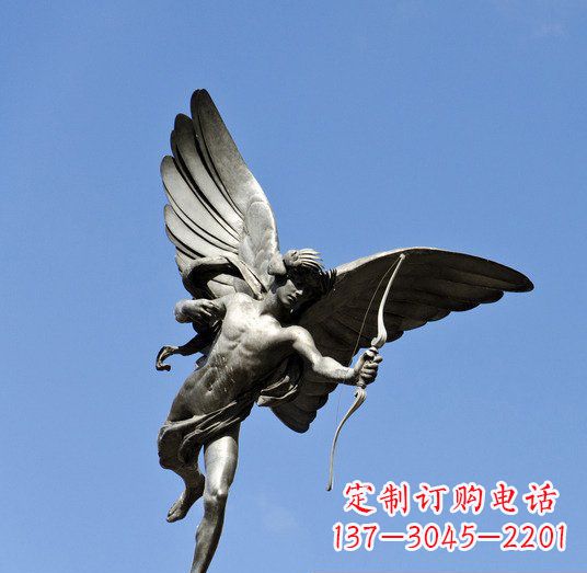 益阳拥有传奇色彩的丘比特铜雕塑