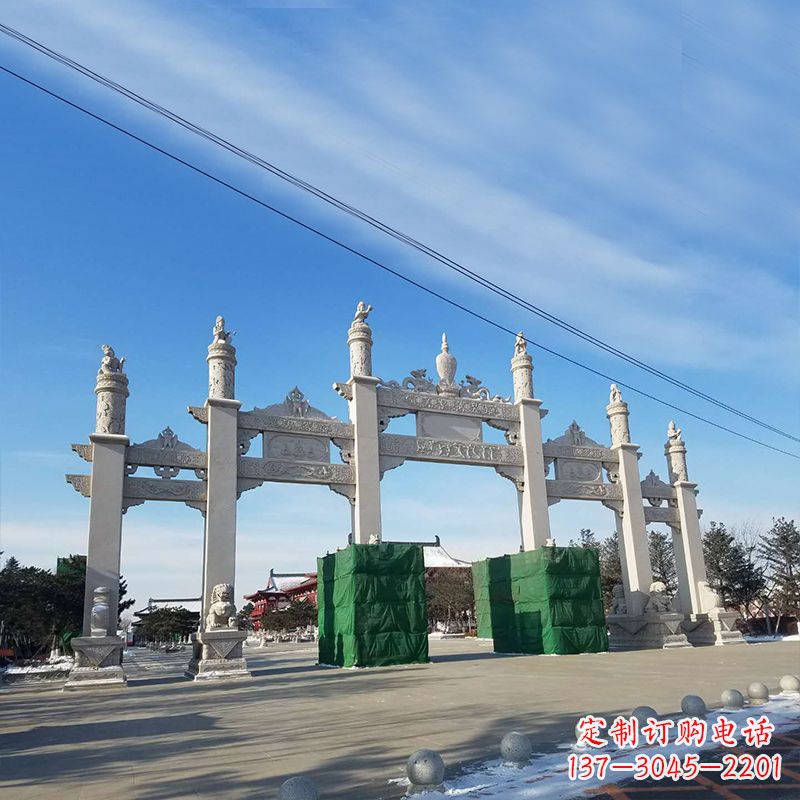 益阳中领雕塑是一家致力于为客户提供精美牌坊雕…