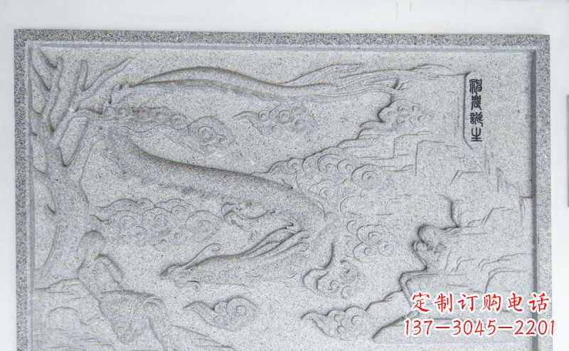 益阳大理石龙雕塑,神有其形