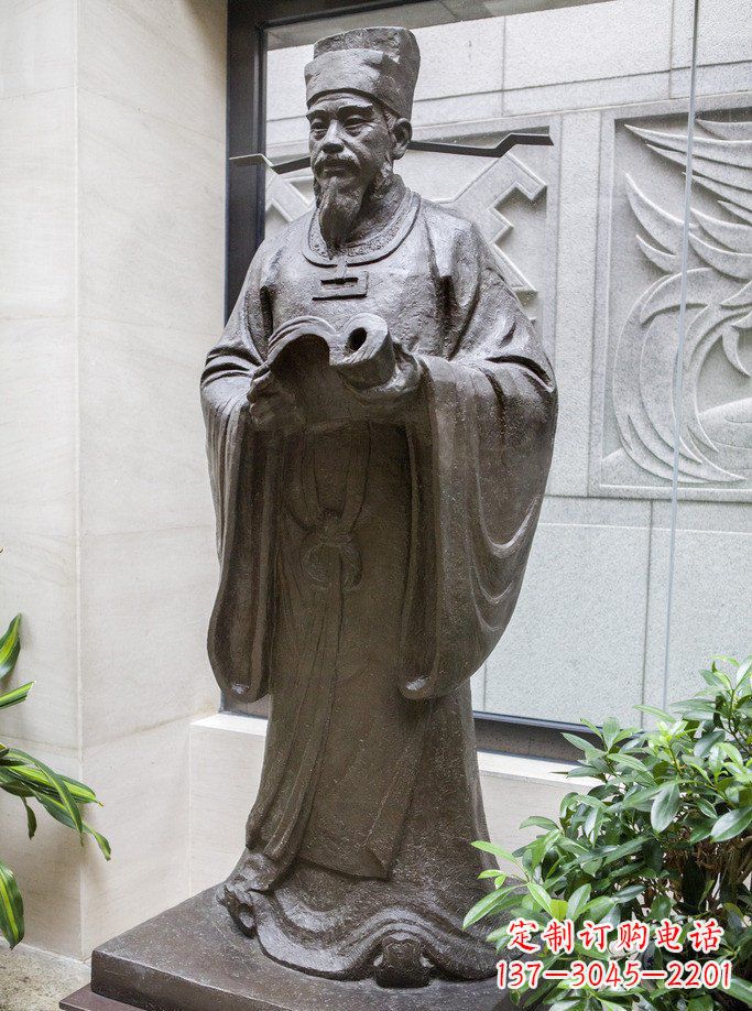 益阳精美沈括古代人物铜雕