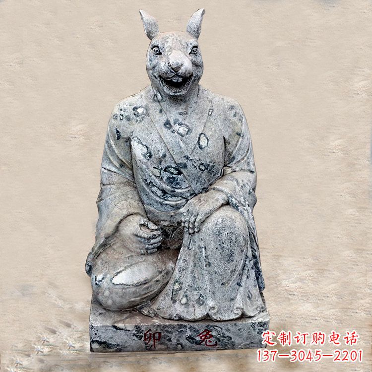 益阳唤醒传统文化-生肖雕塑