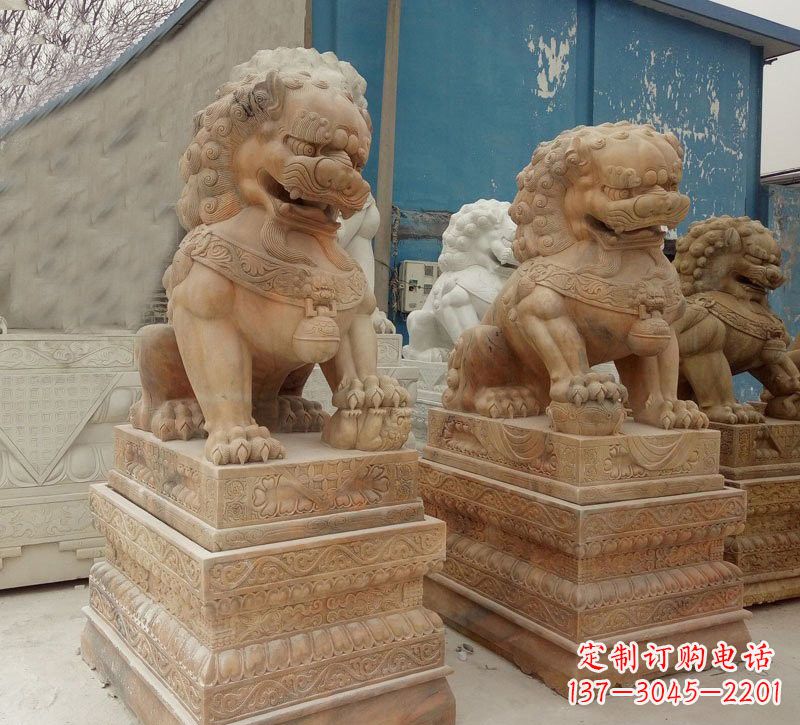 益阳专业定制狮子雕塑,高品质打造艺术精品