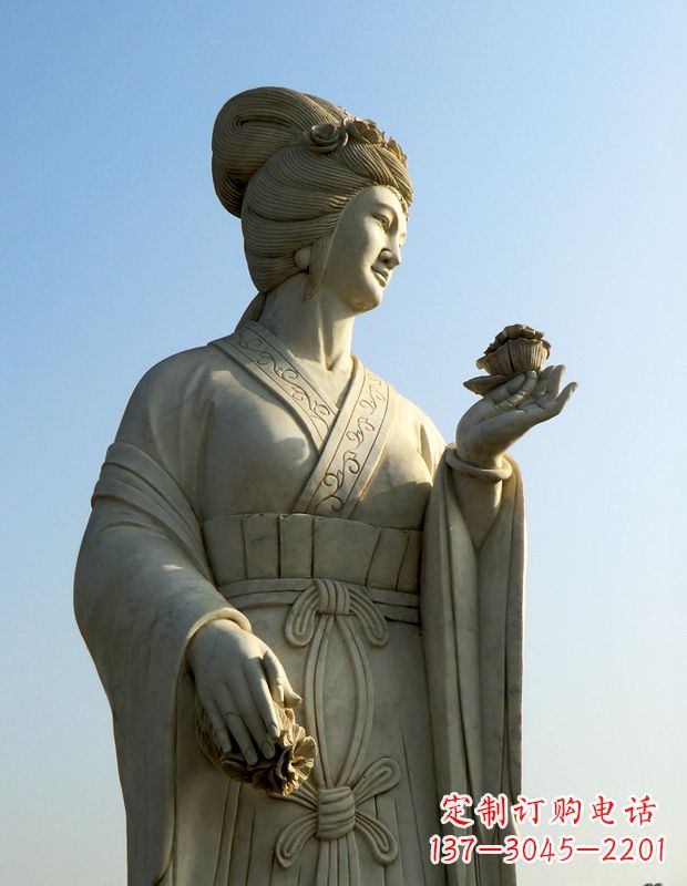 益阳中领雕塑推出的古典美人雕塑,是一个古典美…