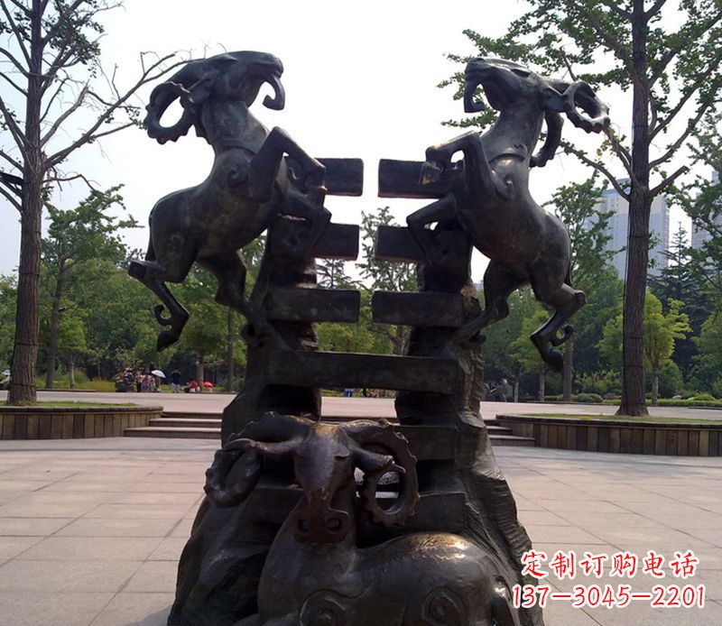 益阳传统工艺铜雕十二生肖