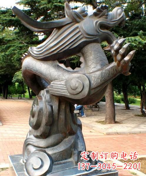 益阳高品质十二生肖铜雕龙