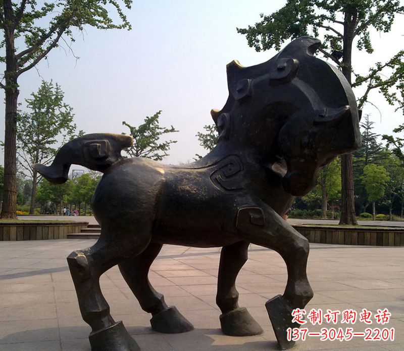 益阳中领雕塑的十二生肖铜雕塑是一款独具特色的…