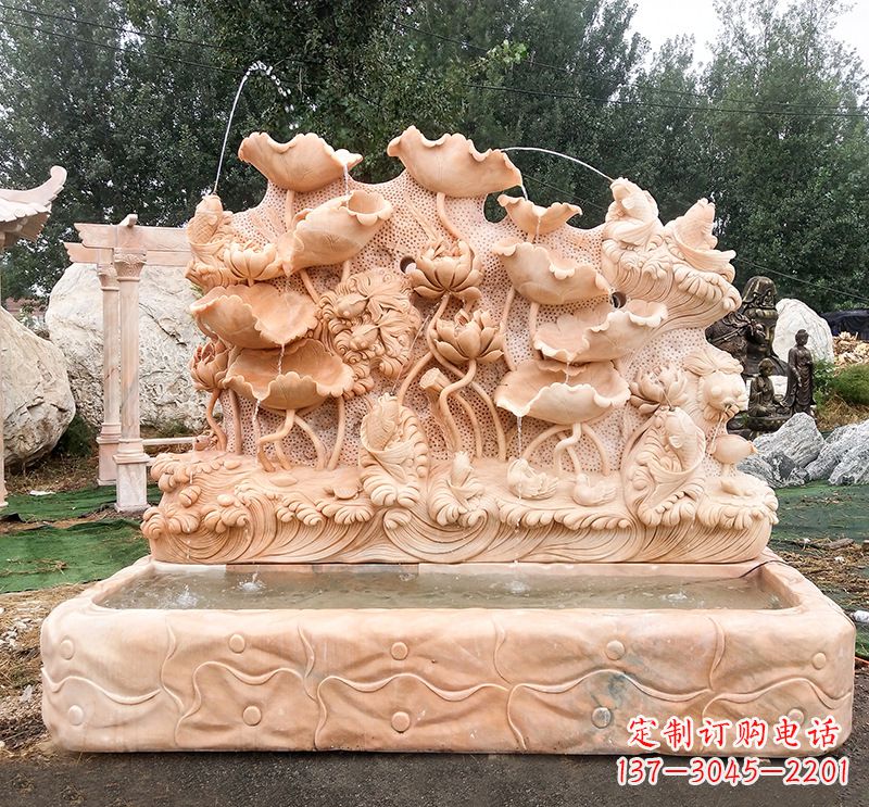 益阳汇聚自然艺术的石材喷泉雕塑