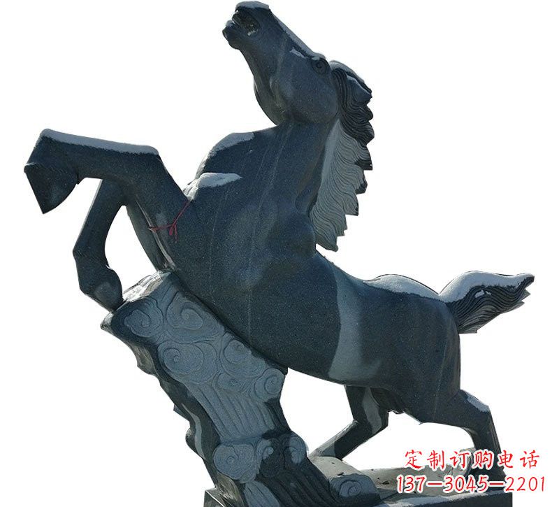 益阳中领雕塑的高精度石质马雕塑,是由于其精美…