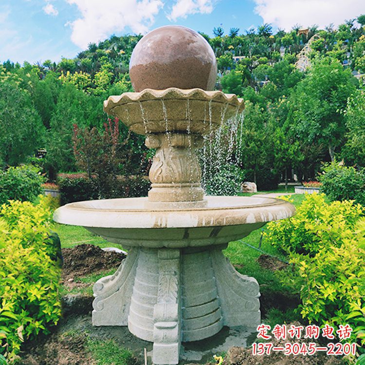 益阳中领雕塑提供高品质的城市喷泉石雕雕塑,是…