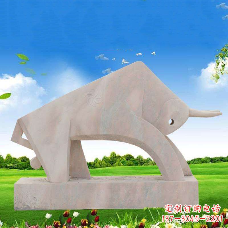 益阳中领雕塑-生肖牛雕塑
