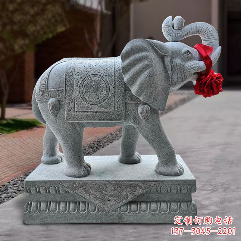 益阳中领雕塑定制大象雕塑