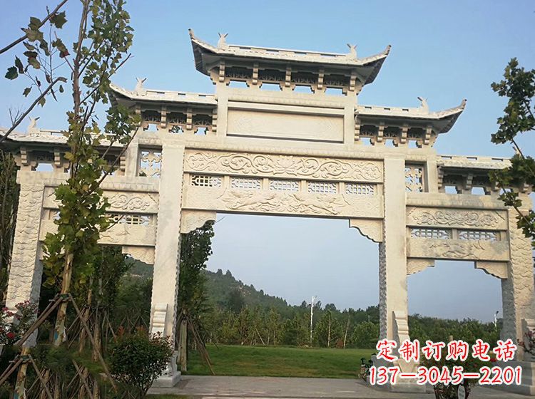 益阳专业的石牌坊雕塑定制