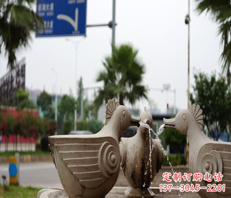 益阳高雅纯石石喷泉雕塑