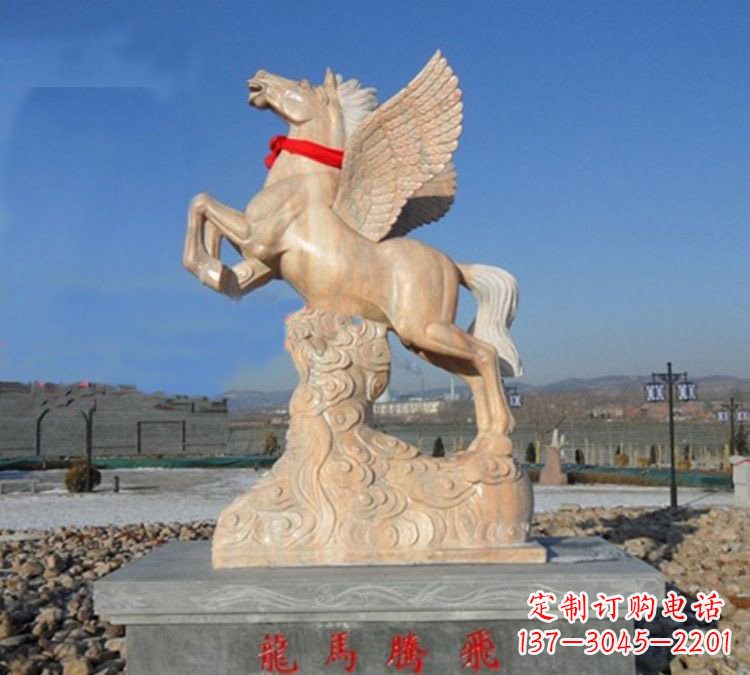 益阳石雕飞马