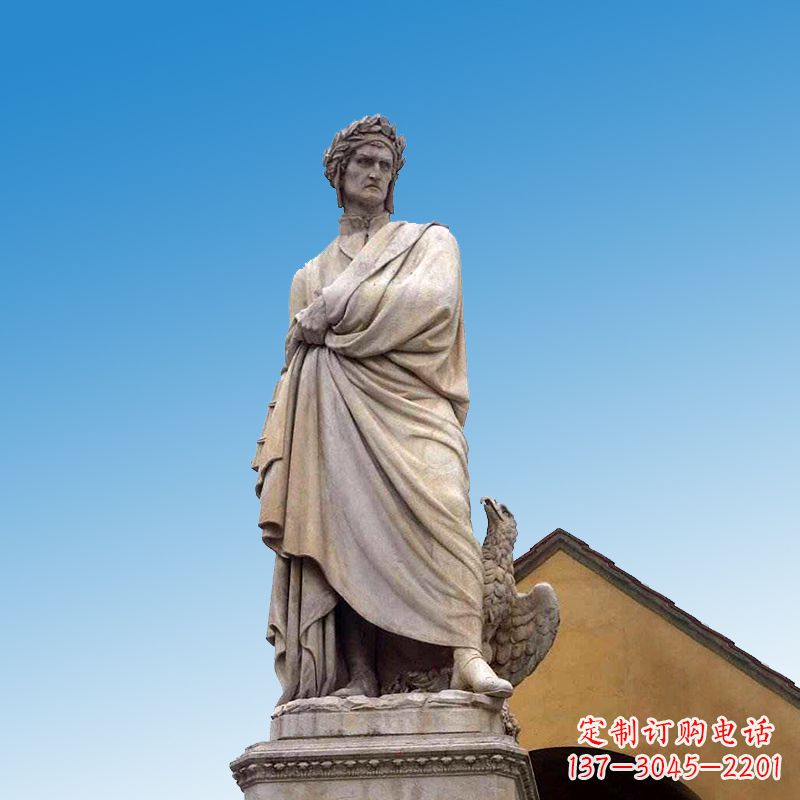 益阳石雕伽利略塑像