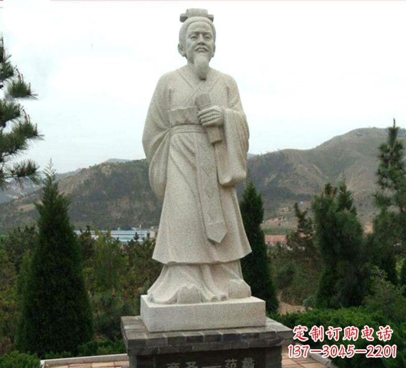 益阳石雕古代名人商圣范蠡