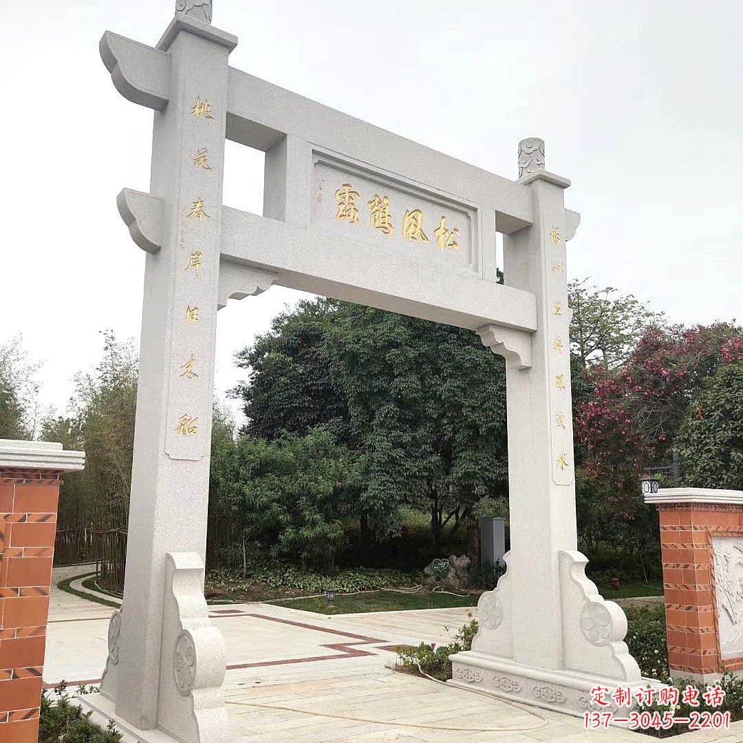 益阳精美绝伦,贵族气质的牌坊雕塑