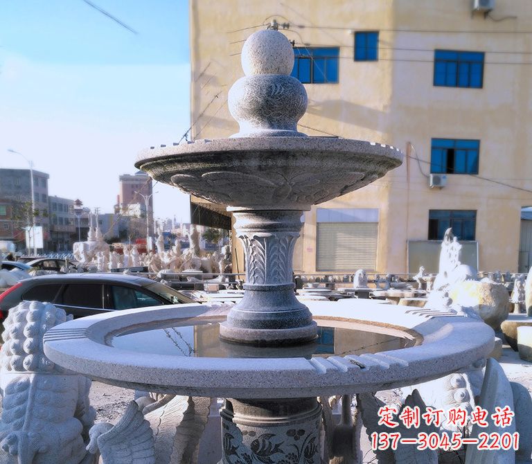 益阳雕塑虎头喷泉,激发您的想象力