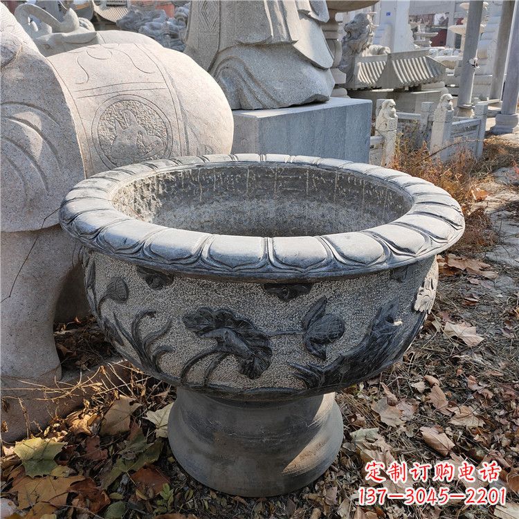 益阳花盆雕塑,独特灵动,立体造型精美