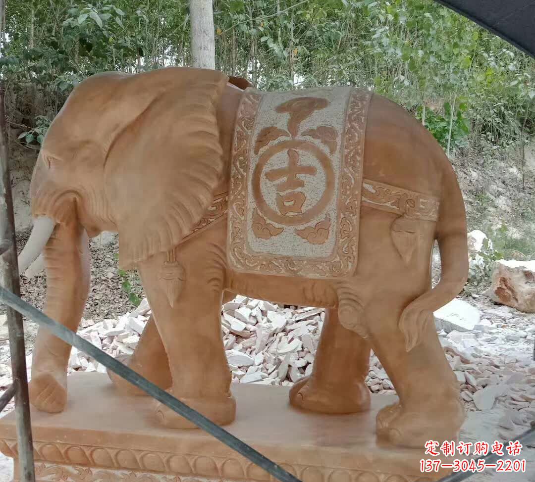 益阳美观高雅的吉祥大象雕塑