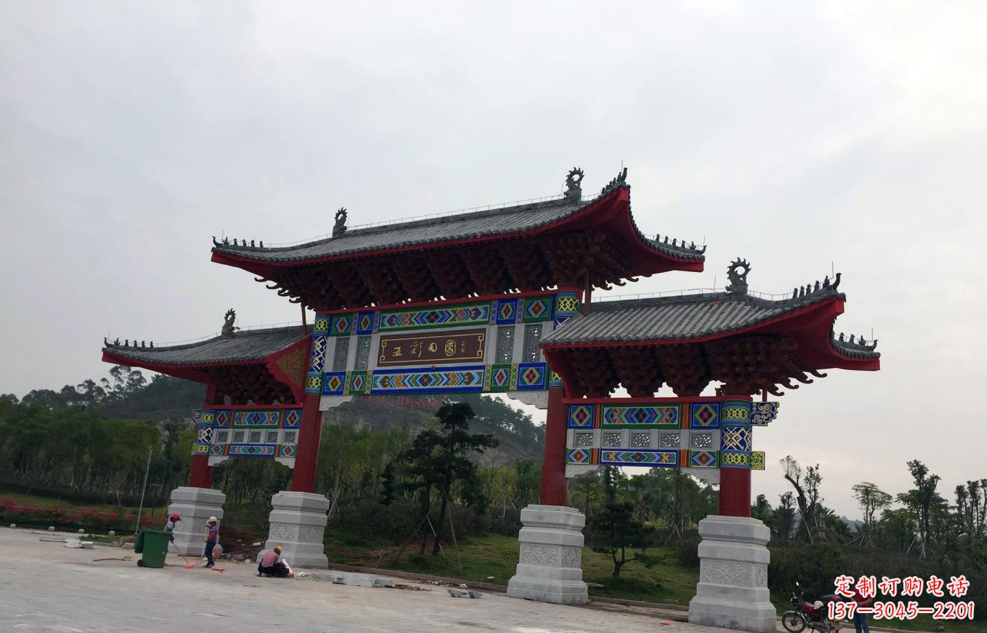 益阳优质定制石雕牌坊雕塑