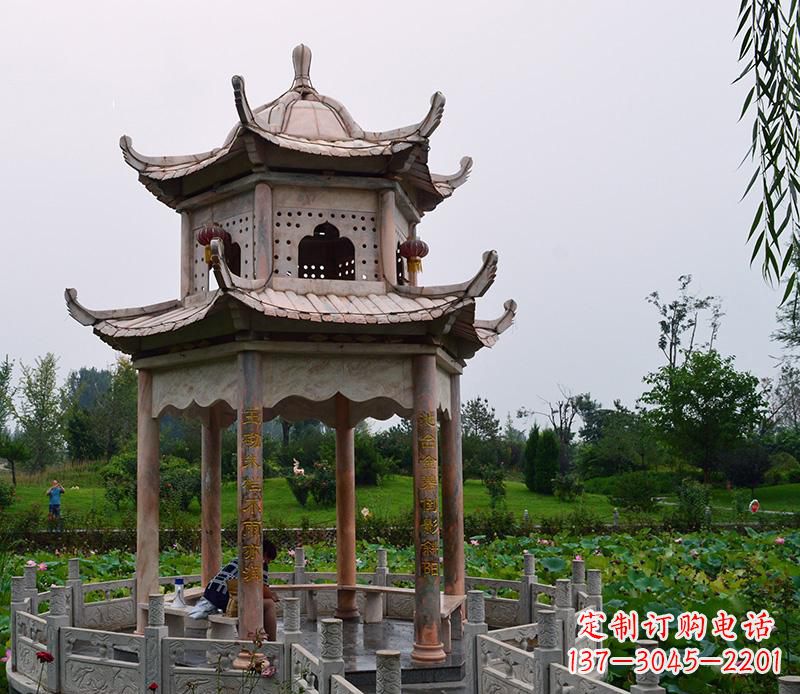 益阳装点你的空间,让石雕凉亭景观雕塑点缀你的美