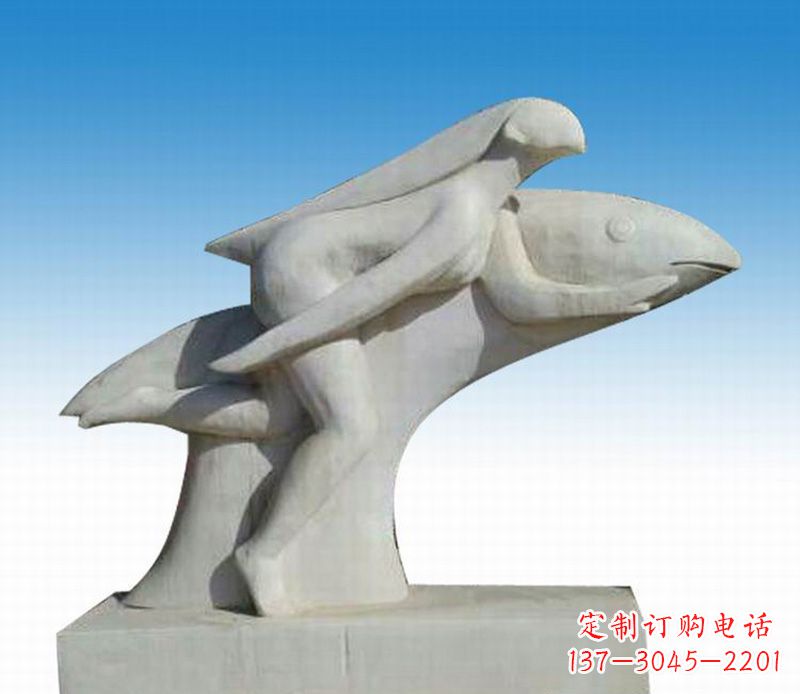 益阳中领雕塑海豚雕塑,让你的公园变得出众!