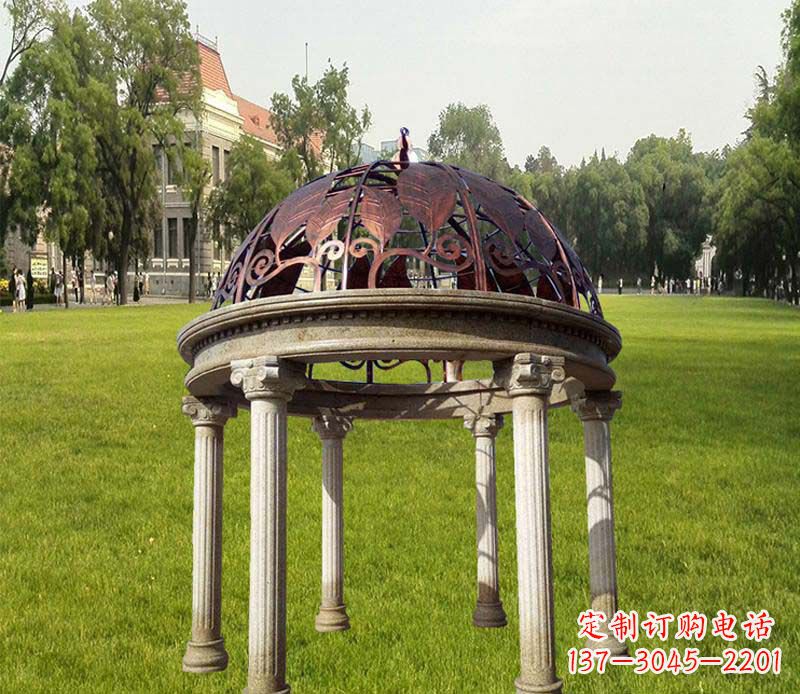 益阳优质石雕凉亭,添彩美景