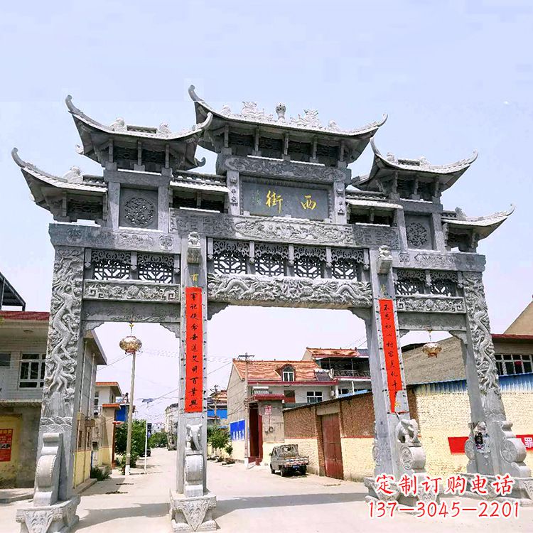 益阳[经典领航，高品质石雕牌坊雕塑]