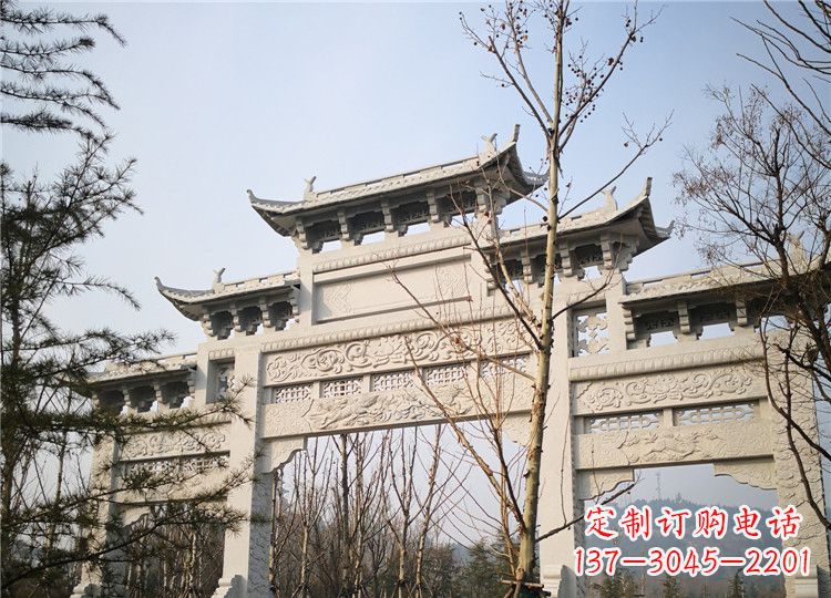 益阳定制高品质牌坊雕塑