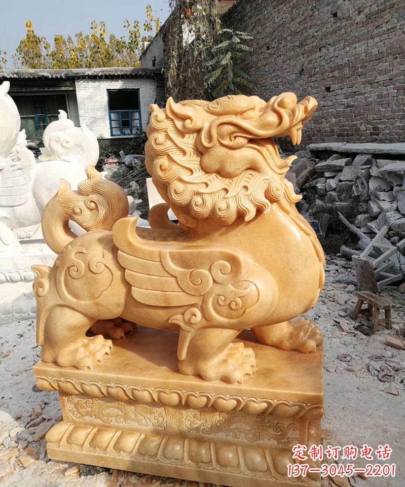 益阳令人叹为观止的貔貅雕塑