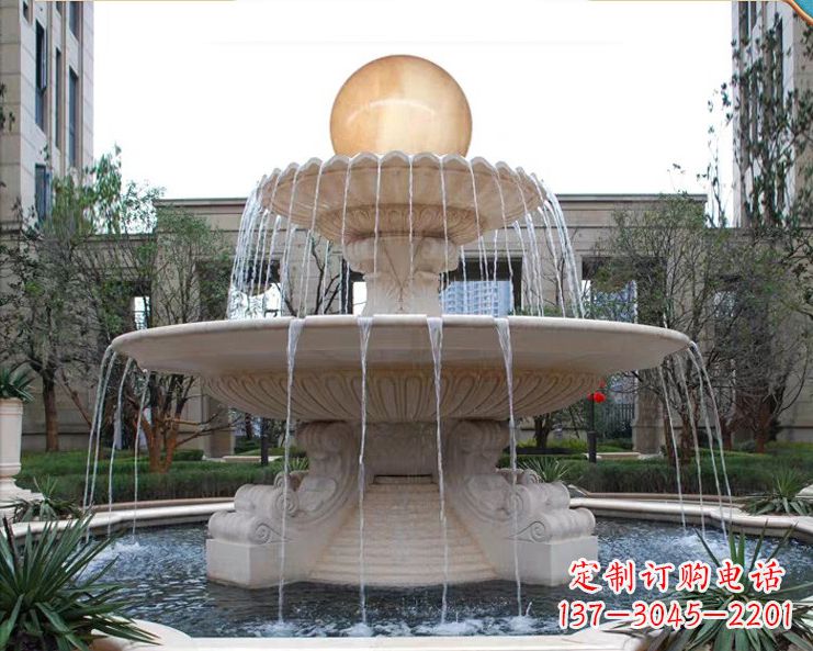 益阳石墩喷泉石雕